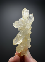 Load image into Gallery viewer, High Grade Golden Iron-Stained Himalayan Quartz Cluster | Rare Pakistan Mineral Specimen | Collector Display Crystal