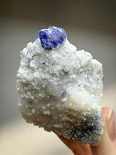 Load image into Gallery viewer, Afghan Lazurite Specimen | Deep Blue Lapis-Grade Crystal on Matrix | Collector Display Mineral