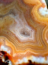 Load image into Gallery viewer, Rare Moroccan Orange and Pink Agate Collected by Indigenous Nomads | Ancient Beauty from the Sahara