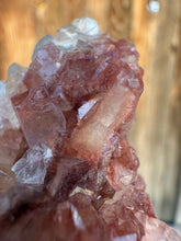 Load image into Gallery viewer, Red & Green Apophyllite + Peach Scolecite • RARE, High Grade • Maharashtra, India