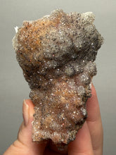 Load image into Gallery viewer, Natural Botryoidal Goethite on Druzy Amethyst Cluster | Collector Mineral Specimen | Morocco