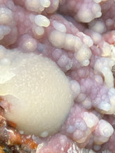 Load image into Gallery viewer, “Goblin Chalcedony” Pink and Red Druzy Botryoidal Stalactites — Tichka Massif, High Atlas, Morocco