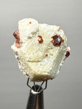 Load image into Gallery viewer, High-Grade Naturally Faceted Red Spessartine Garnet on Matrix — Skardu, Pakistan