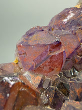 Load image into Gallery viewer, Premium Hematite-Phantom Deep Magenta Ametrine Cluster | Deccan Traps, India | Collector Mineral Specimen
