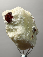 Load image into Gallery viewer, High-Grade Naturally Faceted Red Spessartine Garnet on Matrix — Skardu, Pakistan