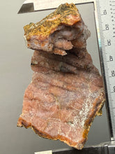 Load image into Gallery viewer, “Goblin Chalcedony” Pink & Orange Druzy Botryoidal Stalactites — Tichka Massif, High Atlas, Morocco