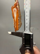 Load image into Gallery viewer, High-Grade Indonesian Sumatra Agate Pair – Vibrant Banded Chalcedony with Rich Color Zoning | Ethical Lapidary & Collector Display Specimens