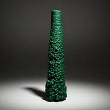 Load image into Gallery viewer, 7.3” Museum-Grade Druzy Malachite Stalactite “Cave” Formation | DR Congo | Mineral Collector Specimen