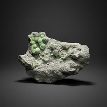 Load image into Gallery viewer, High-Grade Green Wavellite Collectors Specimen - Radiating Botryoidal Crystal Formation - Arkansas, USA