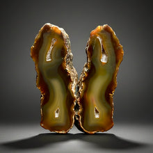 Load image into Gallery viewer, Premium Sumatra Agate Pair (Banded Chalcedony) Display Specimen | Indonesia