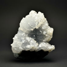 Load image into Gallery viewer, Druzy Chalcedony Stalactite with Druzy Clear Apophyllite | Maharashtra, India