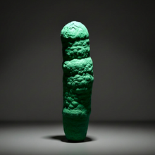 Load image into Gallery viewer, 3.9” High-Grade Malachite Stalactite Botryoidal “Cave” Formation | DR Congo | Mineral Collector Specimen