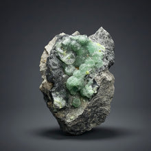 Load image into Gallery viewer, High-Grade Green Wavellite Collectors Specimen - Radiating Botryoidal Crystal Formation - Arkansas, USA