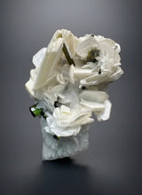 Load image into Gallery viewer, Dark Green Cap Stak Nala Tourmaline on Cleavelandite Matrix – Haramosh Mountains, Pakistan