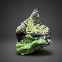 Load image into Gallery viewer, High-Grade Green Wavellite Collectors Specimen - Radiating Botryoidal Crystal Formation - Arkansas, USA