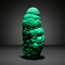 Load image into Gallery viewer, 3.6” High-Grade Malachite Stalactite “Cave” Formation | DR Congo | Mineral Collector Specimen
