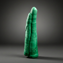 Load image into Gallery viewer, 4.7” High-Grade Malachite Stalactite Botryoidal “Cave” Formation | DR Congo | Mineral Collector Specimen