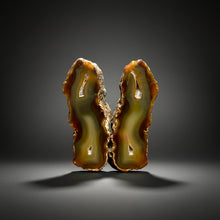Load image into Gallery viewer, Premium Sumatra Agate Pair (Banded Chalcedony) Display Specimen | Indonesia
