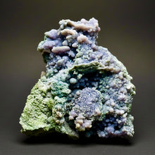 Load image into Gallery viewer, 5.2” Indonesian Grape Agate (Radial Spray Terminated Quartz) Display Specimen | Mamuju, West Sulawesi, Indonesia