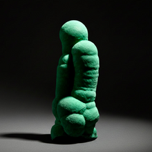 Load image into Gallery viewer, 4.7” High-Grade Malachite Stalactite “Cave” Formation | DR Congo | Mineral Collector Specimen
