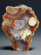Load image into Gallery viewer, Rare Moroccan Orbicular Agate Collected by Indigenous Nomads | Ancient Beauty from the Sahara