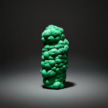 Load image into Gallery viewer, 4.1” High-Grade Malachite Stalactite “Cave” Formation | DR Congo | Mineral Collector Specimen