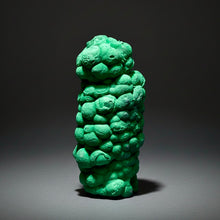Load image into Gallery viewer, 4.1” High-Grade Malachite Stalactite “Cave” Formation | DR Congo | Mineral Collector Specimen