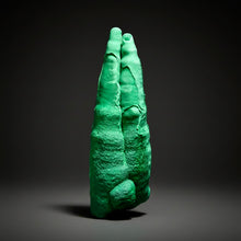 Load image into Gallery viewer, 4” High-Grade Malachite Stalactite “Cave” Formation | DR Congo | Mineral Collector Specimen