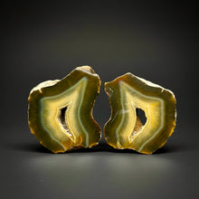 Load image into Gallery viewer, Premium Sumatra Agate Pair (Banded Chalcedony) Display Specimen | Indonesia
