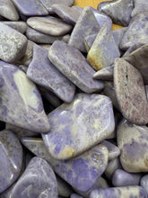 Load image into Gallery viewer, TUMBLED • Purple Jade from Turkey