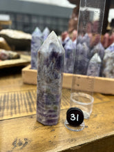 Load image into Gallery viewer, Opalized Purple Fluorite Tower
