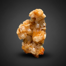 Load image into Gallery viewer, High-Grade Orange Heulandite on Matrix — Maharashtra, India | Zeolite Cluster Specimen
