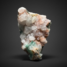 Load image into Gallery viewer, Green Apophyllite on Red & Green Heulandite – Deccan Traps, Maharashtra, India