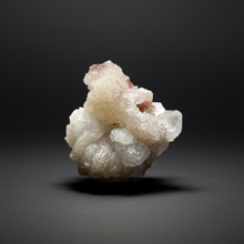 Load image into Gallery viewer, White Stilbite on Red Heulandite — Zeolite Cabinet Specimen | Maharashtra, India