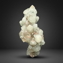 Load image into Gallery viewer, High-Grade Mint Apophyllite on Red Heulandite Stalactite (Deccan Traps, India)