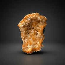 Load image into Gallery viewer, High-Grade Orange Heulandite on Matrix — Maharashtra, India | Zeolite Cluster Specimen
