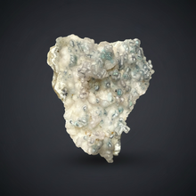 Load image into Gallery viewer, Blue-Green Chrysocolla in Botryoidal Chalcedony Cabinet Specimen | Indonesia