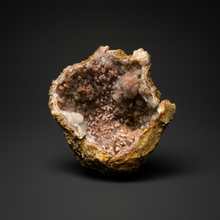 Load image into Gallery viewer, “Goblin Chalcedony” Pink & Orange Druzy Botryoidal Stalactites — Tichka Massif, High Atlas, Morocco