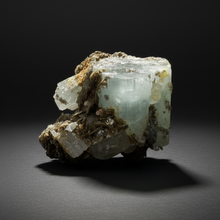 Load image into Gallery viewer, Premium Aquamarine with Mica on Matrix Collector Mineral Specimen – Nagar Valley, Pakistan