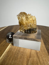 Load image into Gallery viewer, Glowing Flame Calcite Cluster from Maharashtra • High Grade