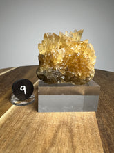 Load image into Gallery viewer, Glowing Flame Calcite Cluster from Maharashtra • High Grade