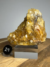 Load image into Gallery viewer, Glowing Flame Calcite Cluster from Maharashtra • High Grade