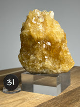 Load image into Gallery viewer, Glowing Flame Calcite Cluster from Maharashtra • High Grade
