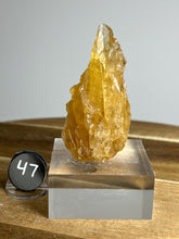 Load image into Gallery viewer, Glowing Flame Calcite Cluster from Maharashtra • High Grade