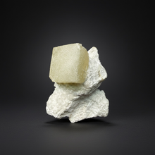 Load image into Gallery viewer, Rare Druzy Golden “Diamond” Calcite on Zeolite Matrix — Maharashtra, India | Collector Cabinet Specimen