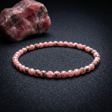Load image into Gallery viewer, BRACELET | Rhodochrosite | 4MM Faceted Beads