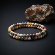 Load image into Gallery viewer, BRACELET | Alashan Agate | 4MM Faceted