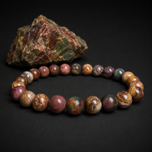 Load image into Gallery viewer, BRACELET Red Creek Jasper - MED 8mm