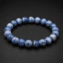 Load image into Gallery viewer, BRACELET Blue Kyanite 8MM