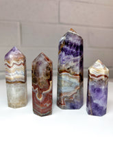 Load image into Gallery viewer, Amethyst and Agate Obelisk Tower
